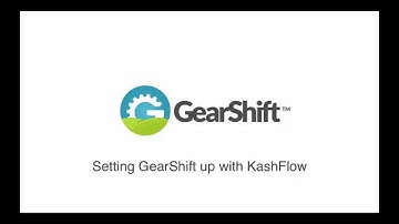 Setting up GearShift with KashFlow