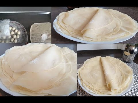 يوفكا عجينة اسرارنجاح عجينة اليوفكا التركية لجميع انواع البوراك بوراك