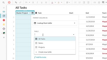 How to connect table data | Build a Project Tracker Ch. 6