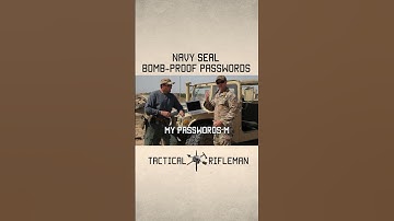 How the Navy Seals create bomb-proof passwords. #navyseal #military #cybersecurity #training #reel