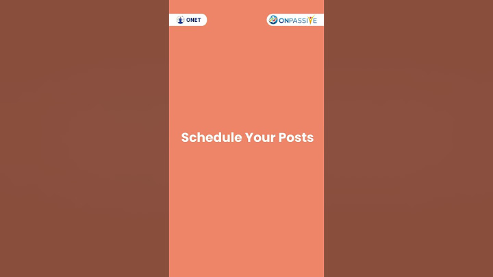 Take Control of Your Timeline with ONET