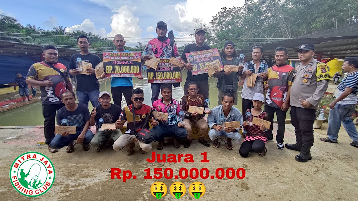 Keseruan mancing di Alam Nabuan