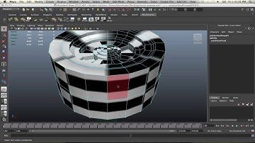 Tire UV Unwrap Maya 2012