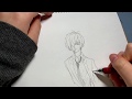 【異主我】１ページいっぱいに落書きしてみた！【アナログ】