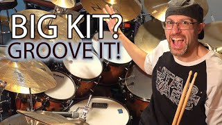Big Drum Kit? Here's How to Make It Groove - YouTube