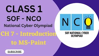 Celebrity Class 1/SOF-NCO/Ch 7- Introduction to MS-Paint #sofnco #class1nco #CyberOlympiad #class1#mspaint Profile