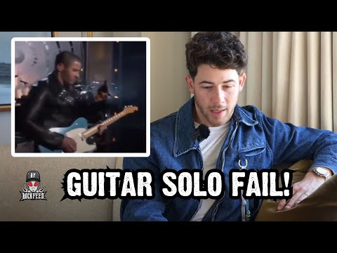 Nick Jonas on His Guitar Solo FAIL That Went Viral