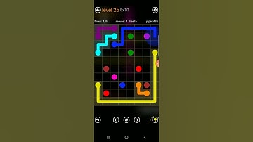 How to solve flow free (rectangle pack 8x10 level 26)