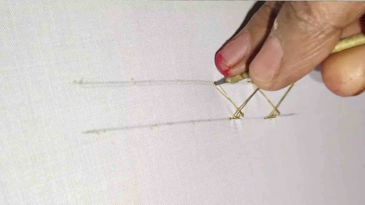 Aari Work // Hearing Bone Stitch 