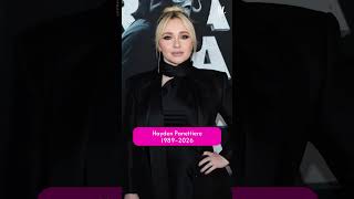 Hayden Panettiere has died at the age of 36. (📸: Getty Images)