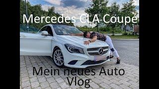 Mein neues Auto gekauft/kennengelernt (Mercedes CLA Coupé) Vlog | Momo Chahine