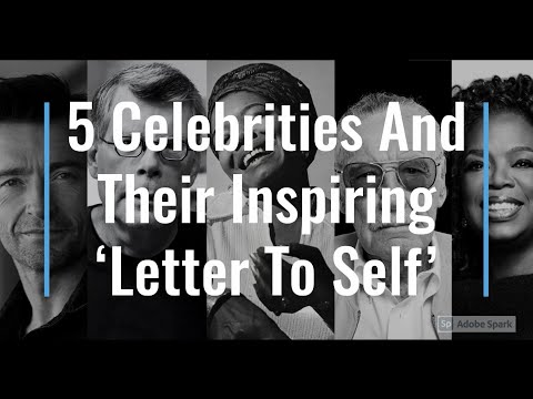 5 Celebrities And Their Inspiring "Letter To Self"