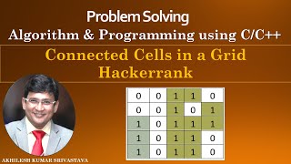 Connected Cells in a Grid - Hackerrank (Problem based on Connected Components and DFS)
