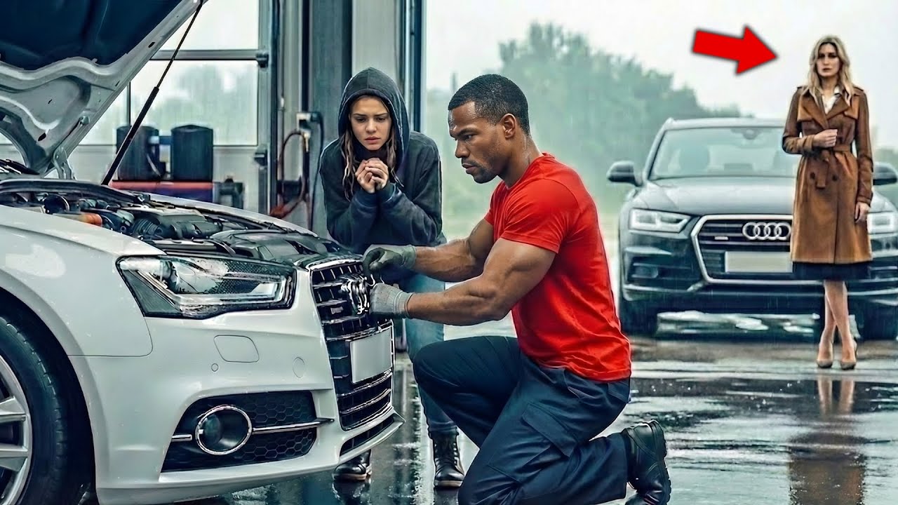 Single Dad Mechanic Fixed a Flat for a Crying Teen — Her Billionaire ...
