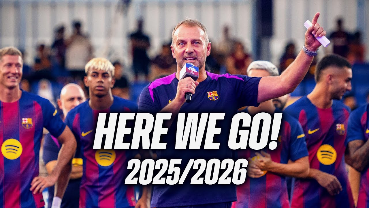 💥 2025/2026 SQUAD PRESENTATION & SPEECHES | FC Barcelona 🔵🔴