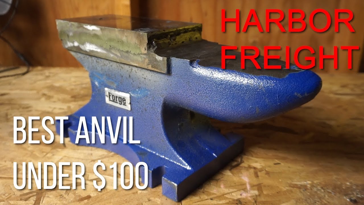 HARBOR FREIGHT ANVIL Upgrading a 60 HF Anvil, Part 1 YouTube