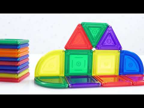 Конструктор магнитный PowerClix Solids, 44 детали от Guidecraft