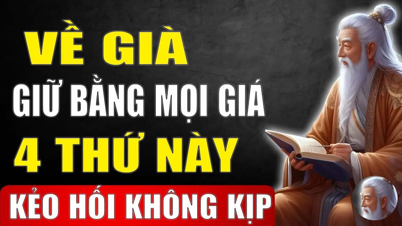 Cổ Nhân Tiết Lộ    Về Già, Mất Gì Thì Mất – Tuyệt Đối Không Được Mất 4 Thứ Này