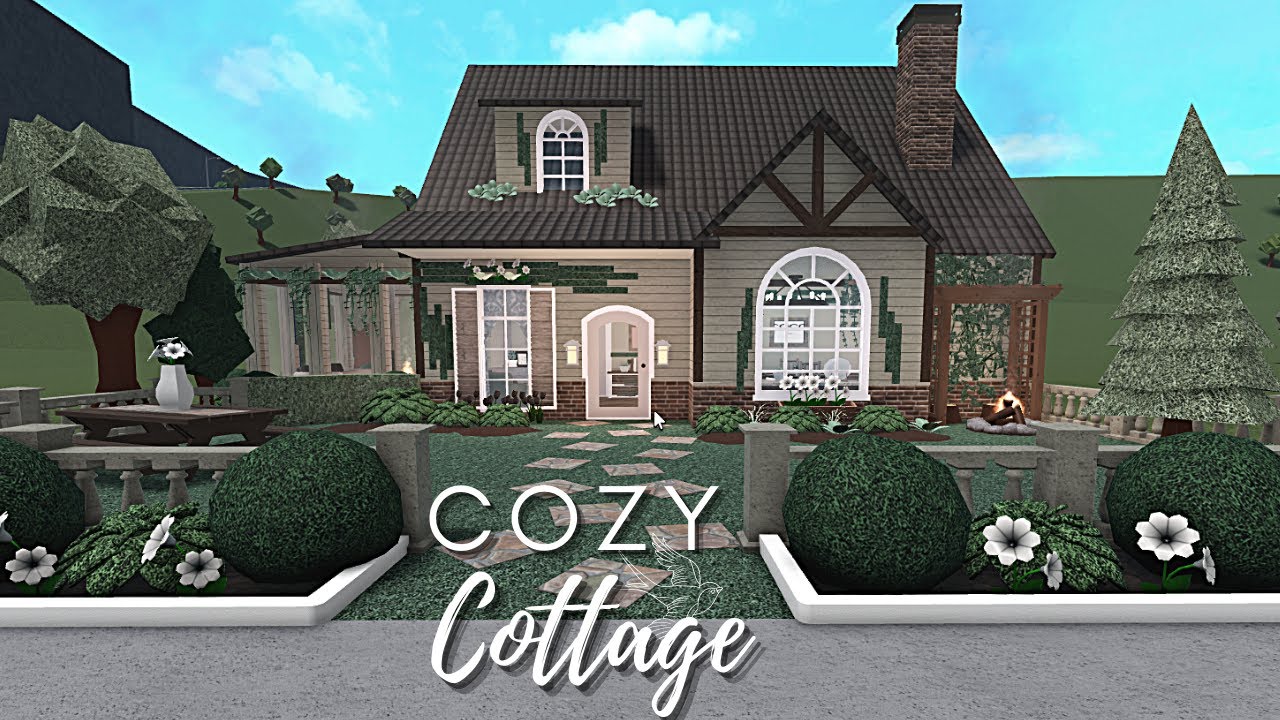 BLOXBURG| Cozy Cottage| House Build - YouTube