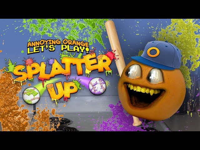 Annoying Orange Let's Play! - SPLATTER UP! 