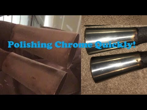 How to Quickly Polish Chrome with Household Items!