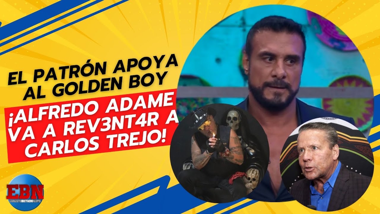😱🥊 ¡Alfredo Adame va a REV3NT4R a Carlos Trejo!,  El Patrón asegura que va con el Golden Boy 🔥
