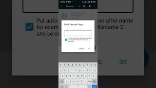 How to rename multiple pages in a document at once | Document Scanner App screenshot 4