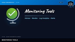 Azure Monitoring Tools Explained | AZ-900 Ep.13