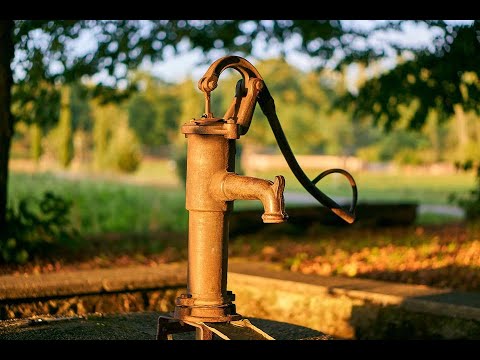 water handpump sound effect (copyright free) - YouTube
