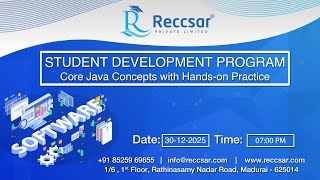 RECCSAR JAVA SDP - 2
