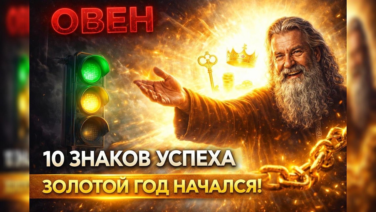 🔥10 ПРИЗНАКОВ ТОГО, ЧТО У ♈ОВНА НАЧАЛАСЬ «БЕЛАЯ ПОЛОСА» УДАЧИ.