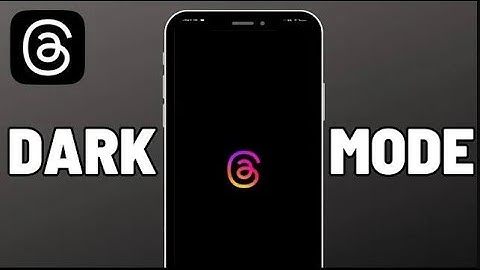 How to Get Dark Mode on Instagram Threads (2023) | Threads Dark Mode