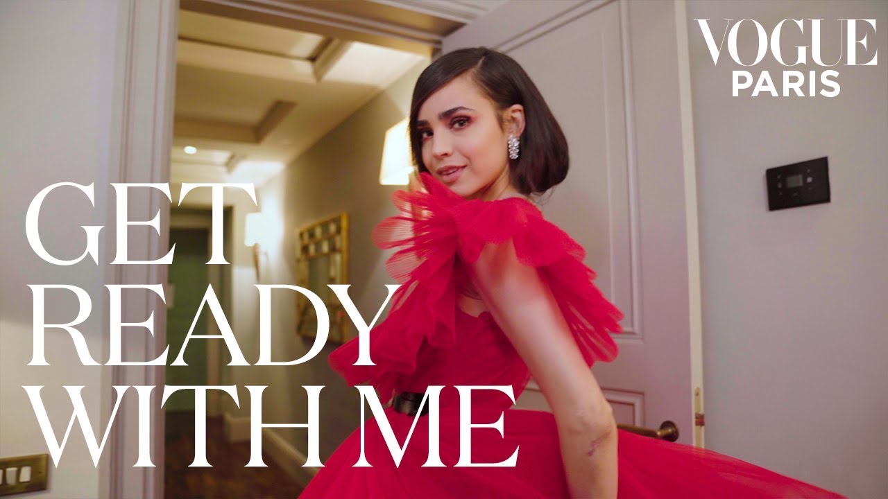 Get Ready With Me Sofia Carson Prepares For The Giambattista Valli X H M Show Vogue Paris