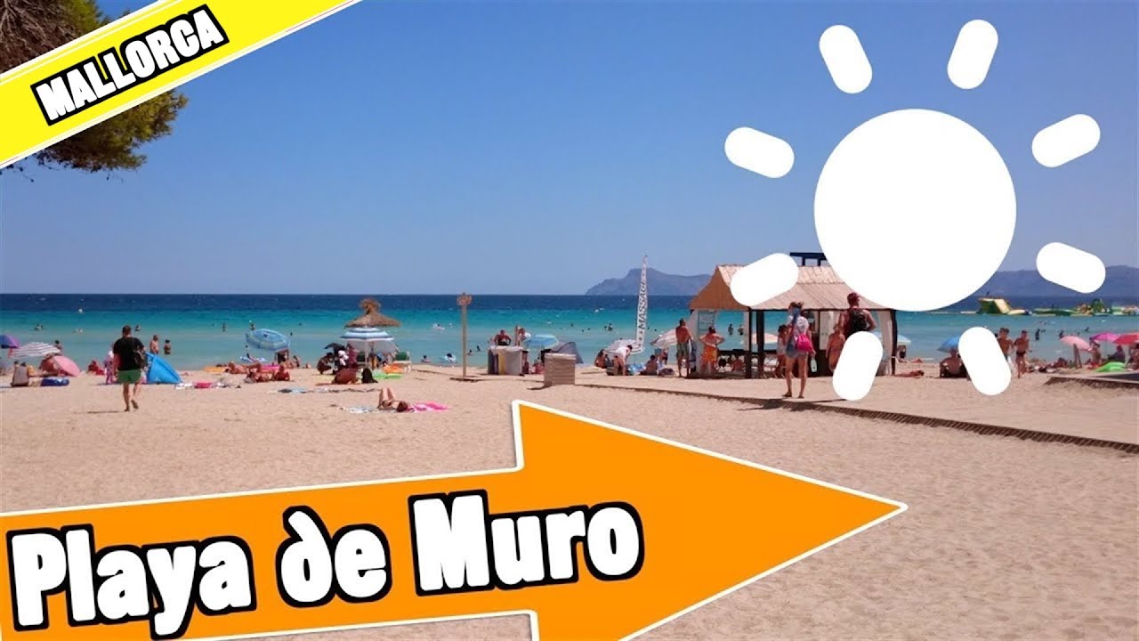 Playa De Muro Majorca Spain Beach And Resort Youtube