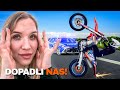 Policja dopada nas na spocie supermoto