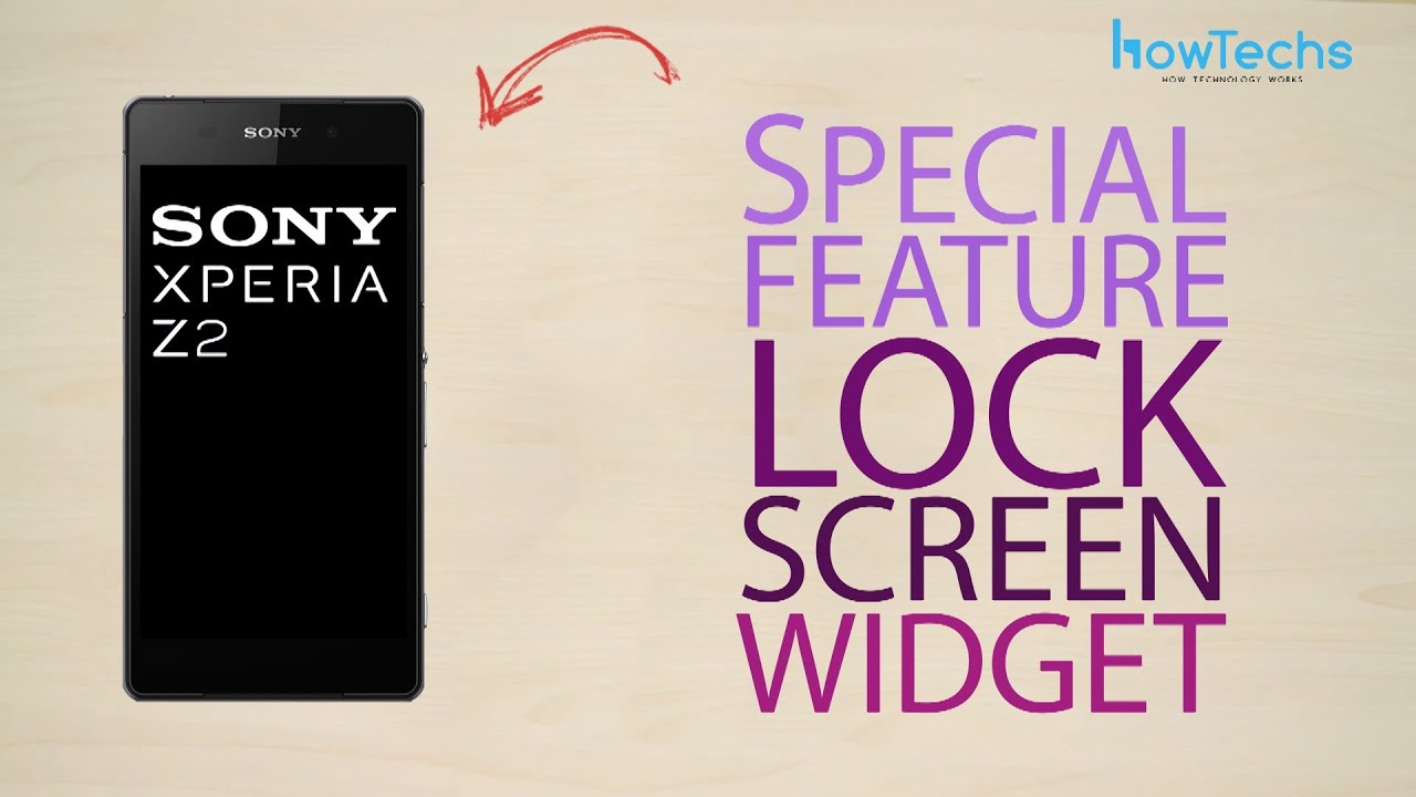 Sony Xperia Z2 Lock Screen Widget How To YouTube