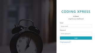 Signin Signup UI Responsive Design With Bootstrap 4 | Coding Xpress