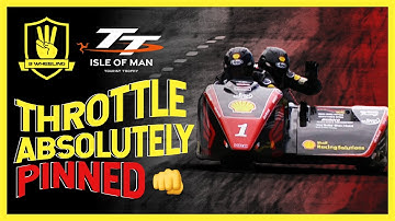 THROTTLE ABSOLUTELY PINNED 👊 Dave Molyneux & Dan Sayle in Race 2 of the 2005 TT 🇮🇲