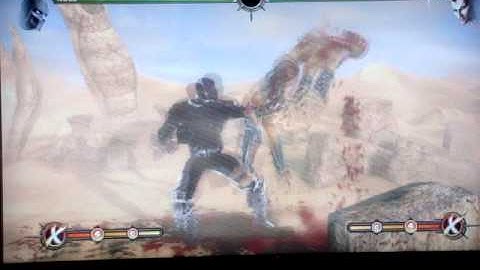 MK9 noob saibot 37% corner damage