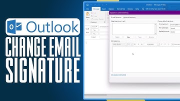 How To Change Email Signature In Office 365 Outlook (2025) Simple Tutorial
