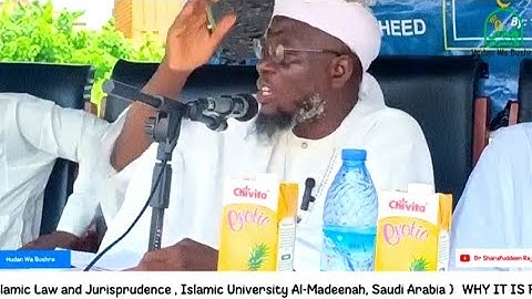 INTERESTING QUESTIONS AND ANSWERS — DR SHARAFUDDEEN GBADEBO RAJI حفظه الله