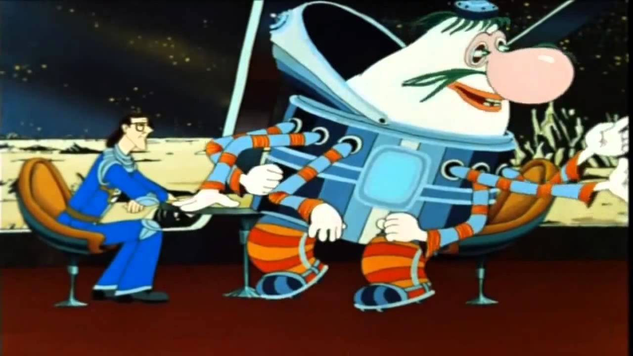 Громозека из мультика тайна третьей планеты картинки