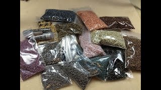 Affordable Seed Beads- Bead Haul