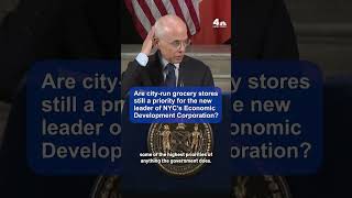 Are city-run supermarkets a priority for the new leader of NYC's Economic Development Corporation?