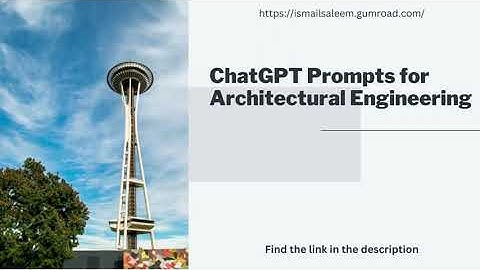 ChatGPT Prompts for Architectural Engineering