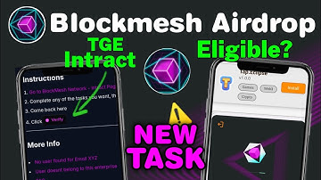 Blockmesh Airdrop Eligibility Task? Blockmesh on WootzApp | Blockmesh Airdrop Intract Bonus Points