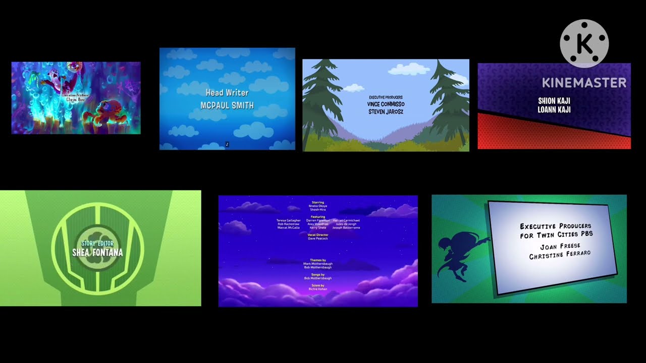 SMPJ, SR, B, NC, RMP, AP, TCC, HE, credits remix.