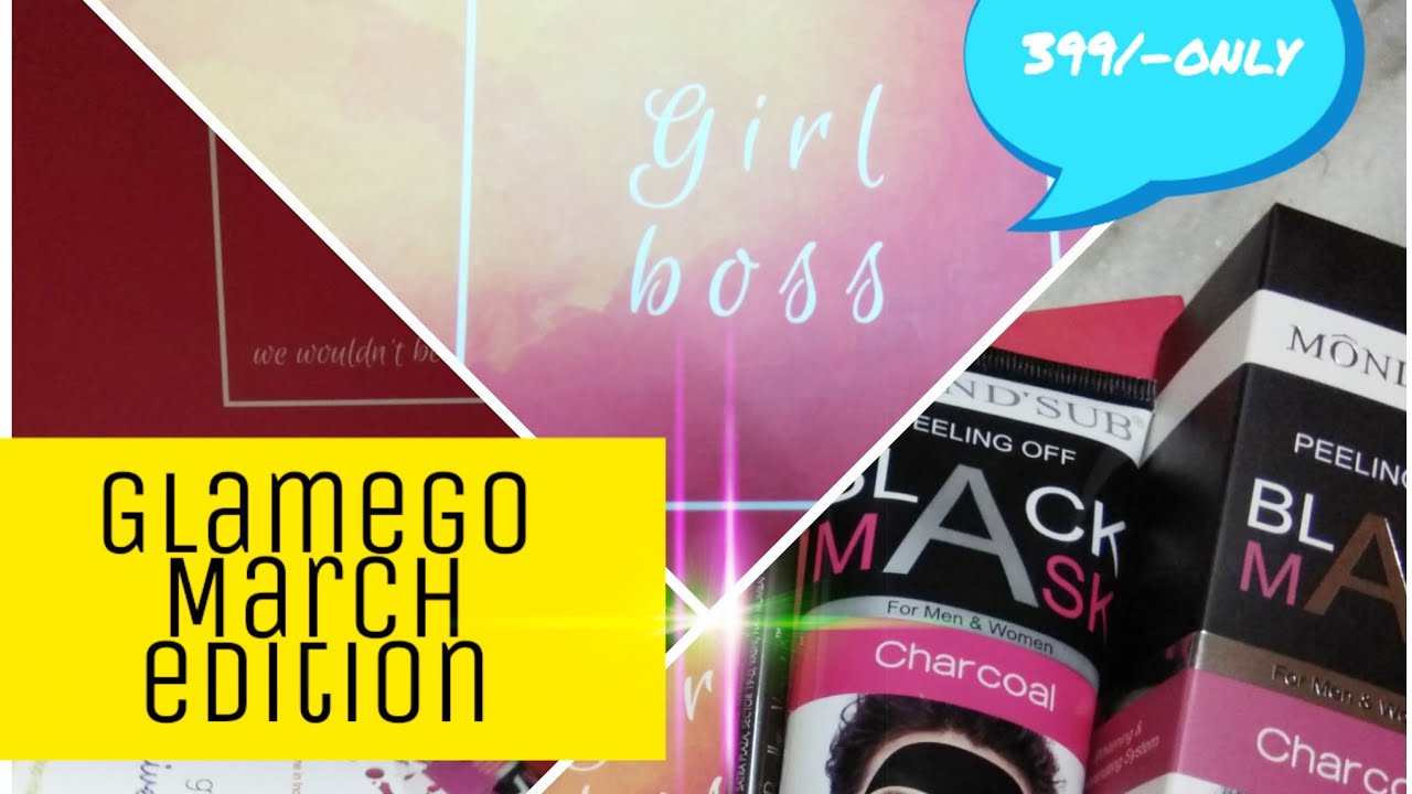 Glamego March box 2018| birthday edition |at 399/-