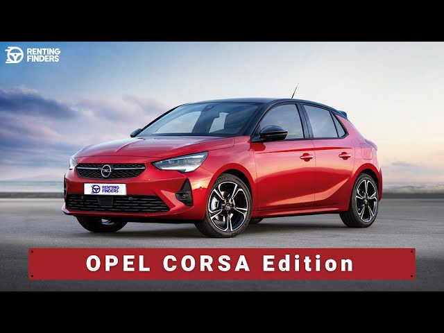 Opel Corsa Edition 🚗  Renting Finders 