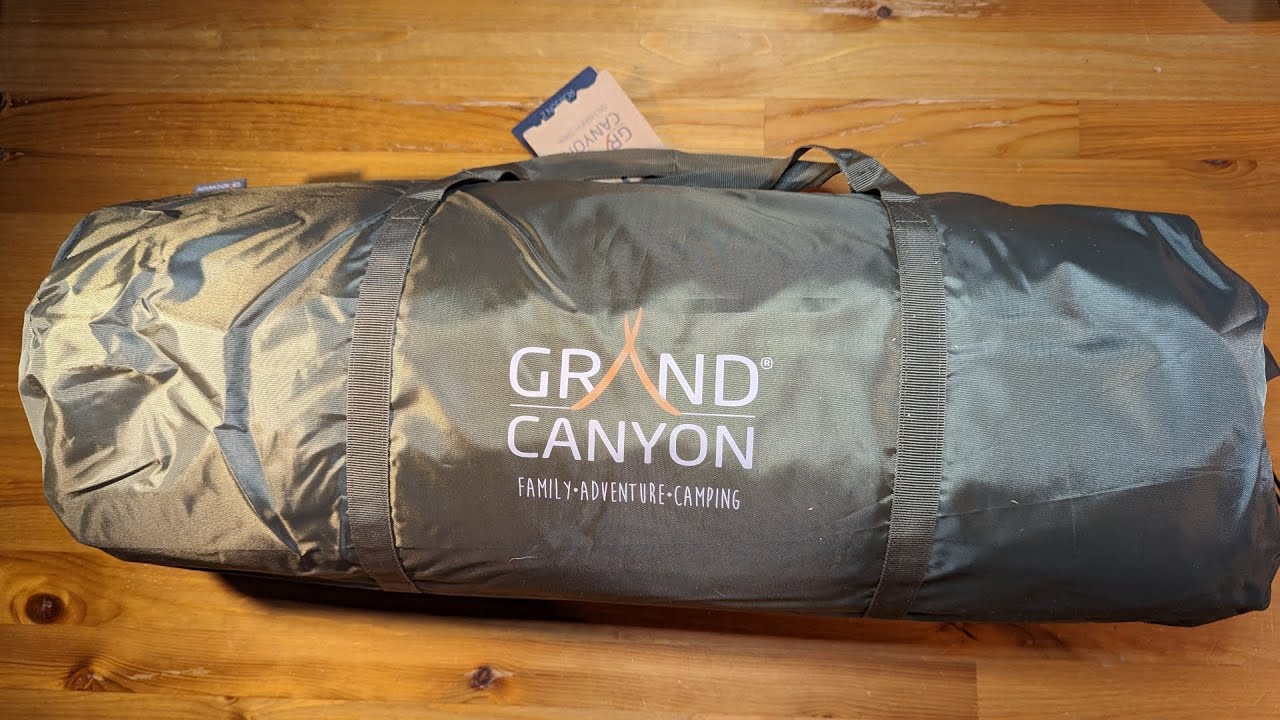 Grand Canyon ROBSON 2 - tienda de túnel para 2 personas, ultraligera, impermeable, tamaño pequeño, tienda para trekking, camping, outdoor | Capulet Olive (verde